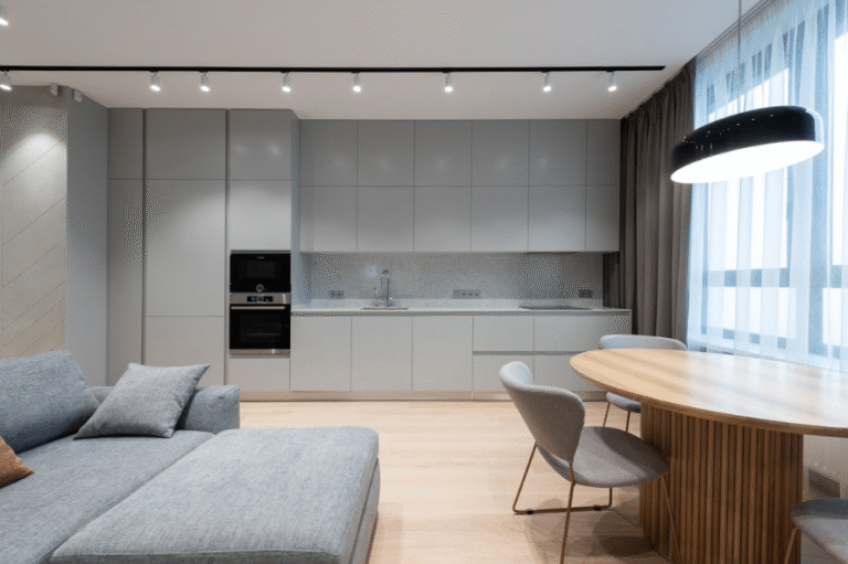 Handleless Perfection: Modern German Kitchen Design Ideas with Clean Lines