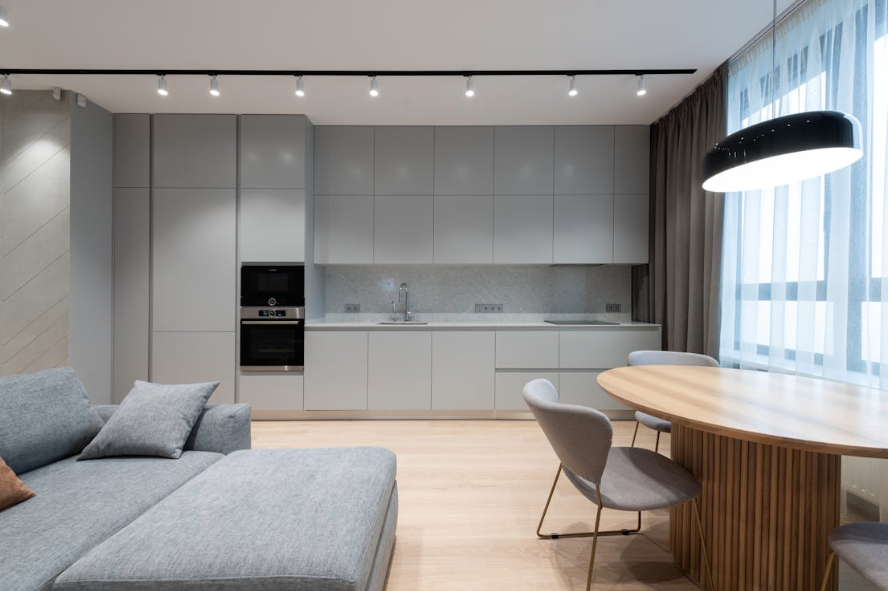 Handleless Perfection: Modern German Kitchen Design Ideas with Clean Lines