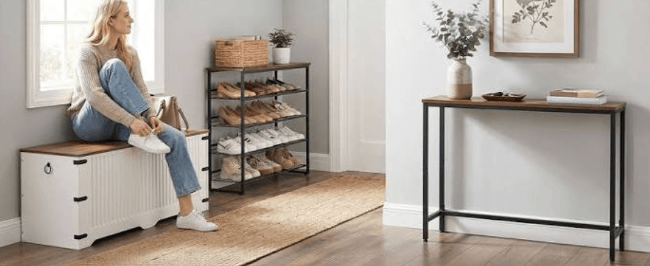 Can You Use a Storage Bench and Console Table Together?