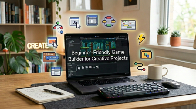 Beginner-Friendly Game Builder for Creative Projects